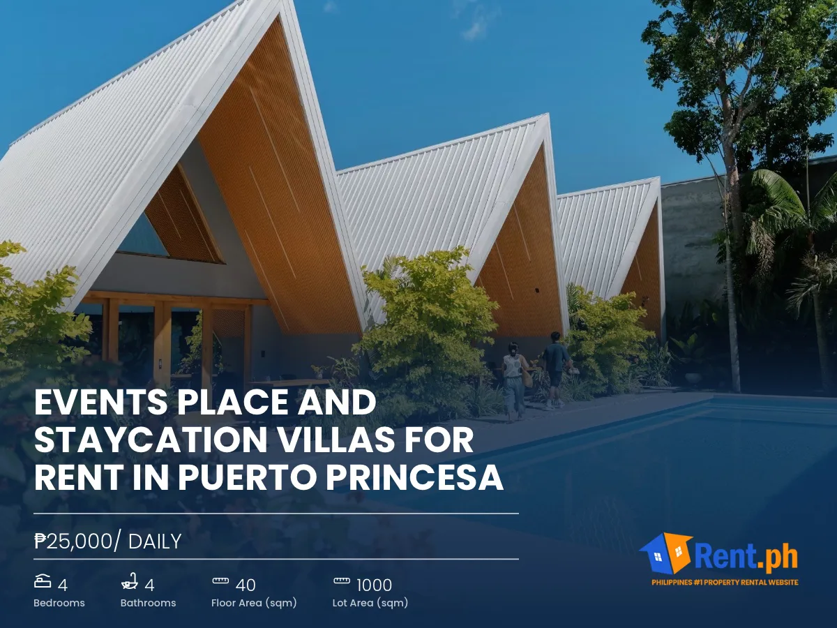 Events Place and Staycation Villas for Rent in Puerto Princesa