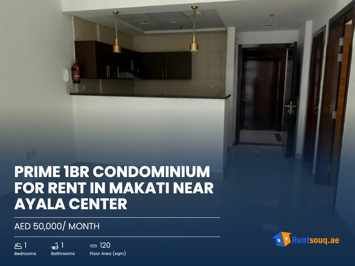 Prime 1BR Condominium For Rent in Makati near Ayala Center