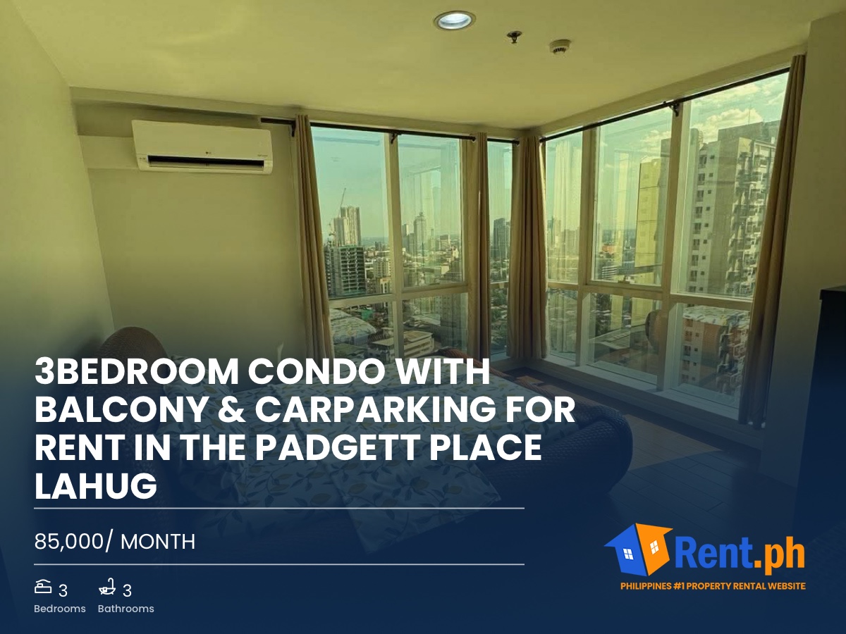 3bedroom-condo-with-balcony-and-carparking-for-rent-in-the-padgett-place-lahug-for-rent