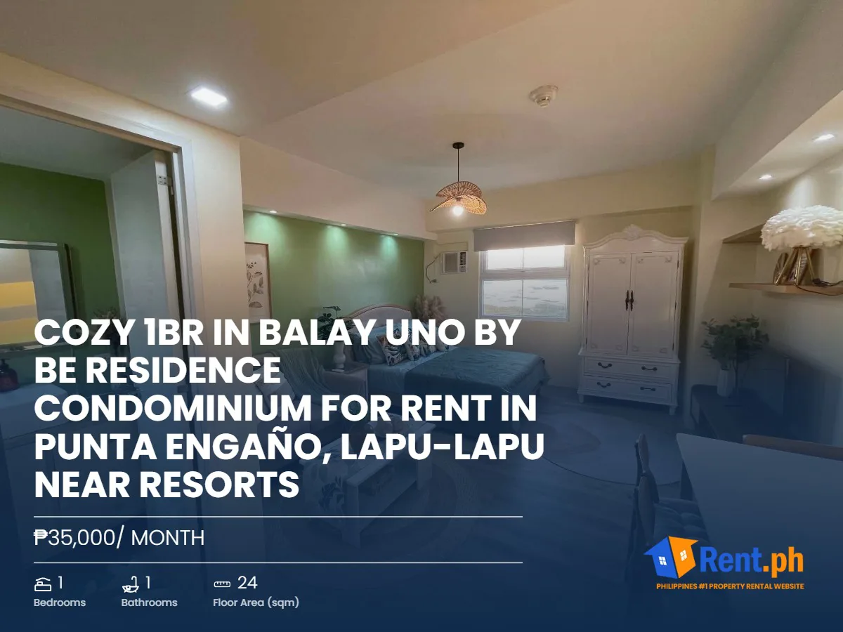 cozy-1br-in-balay-uno-by-be-residence-condominium-for-rent-in-punta-engao-lapu-lapu-near-resorts-for-rent