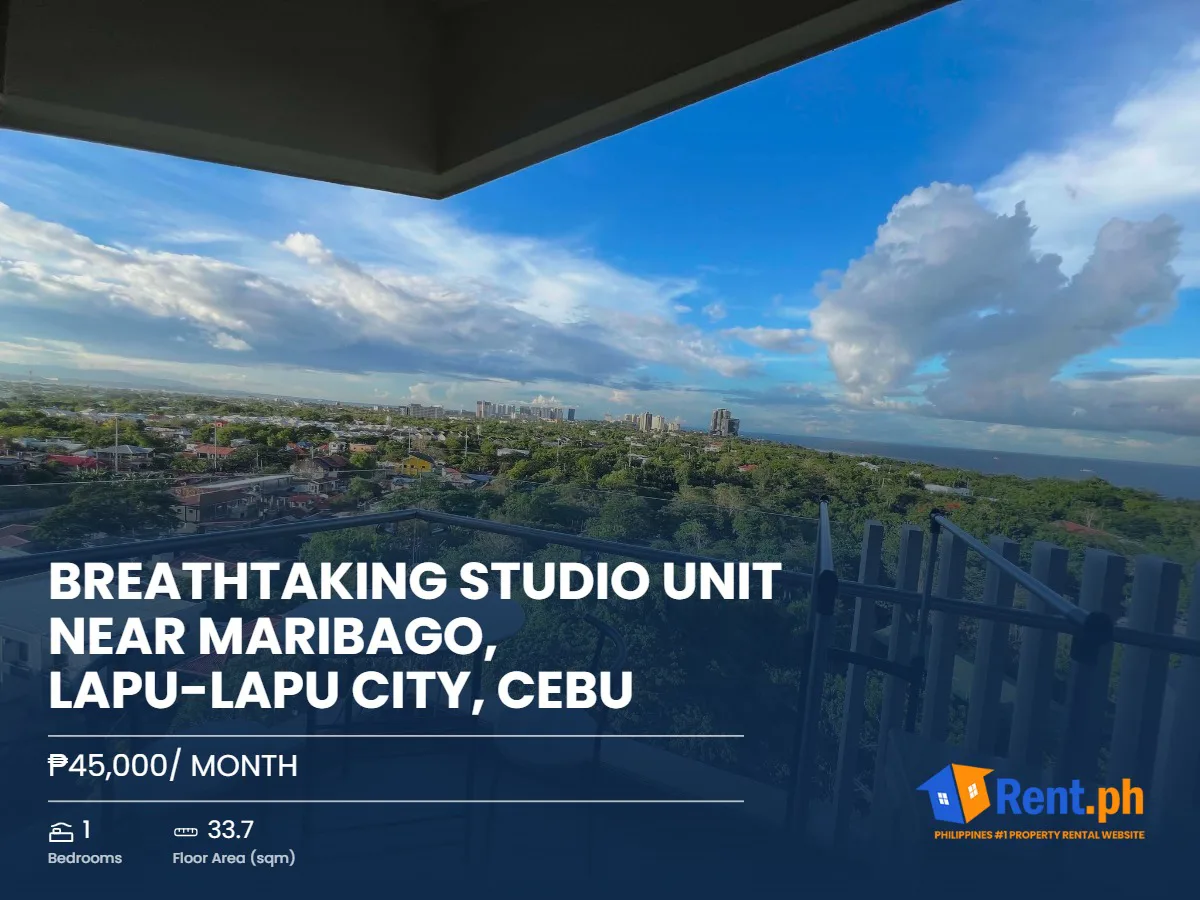 Breathtaking Studio Unit near Maribago, Lapu-Lapu City, Cebu