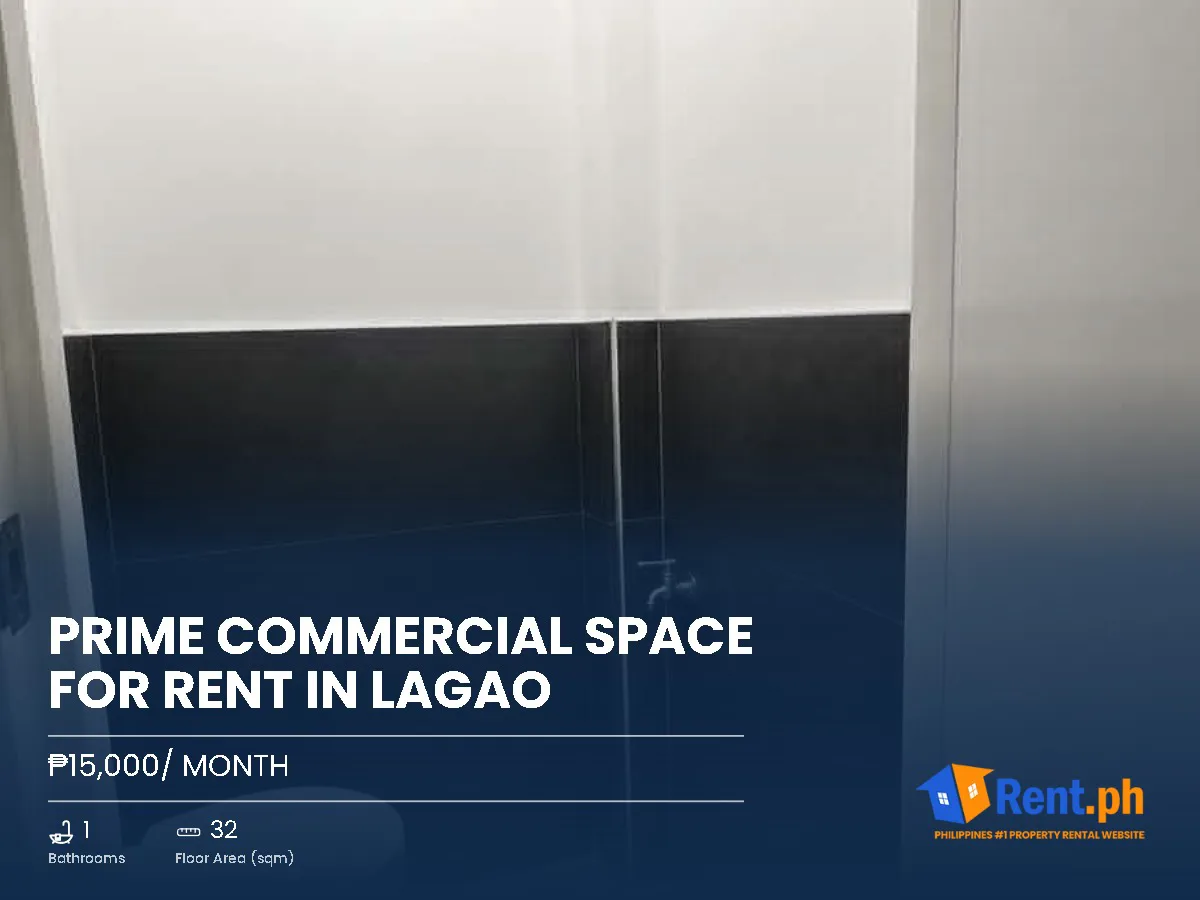 PRIME COMMERCIAL SPACE FOR RENT IN LAGAO