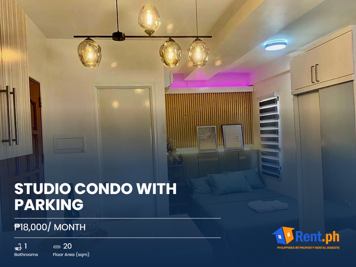 Studio Condo with Parking