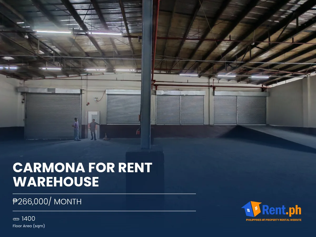 Carmona For rent warehouse 