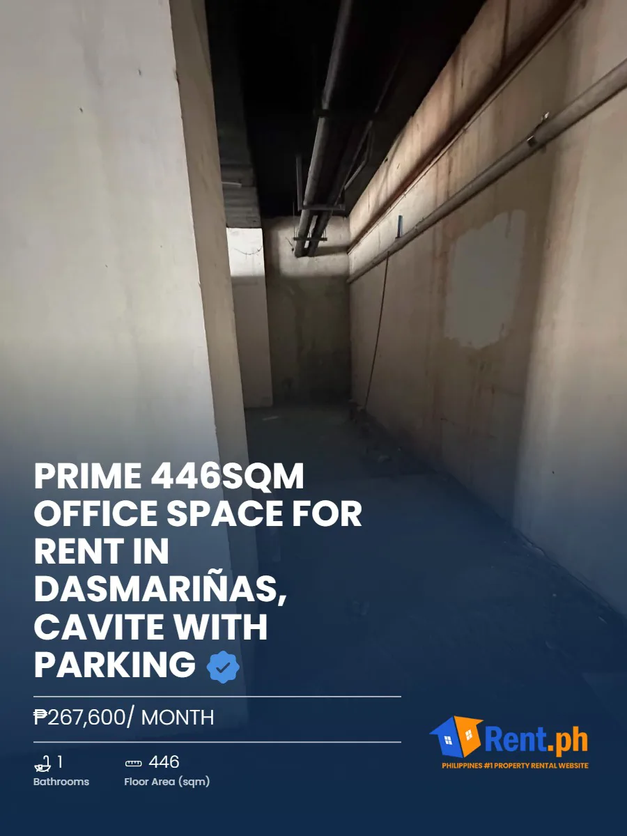 Prime 446sqm Office Space For Rent in Dasmariñas, Cavite with Parking - Secondary Image
