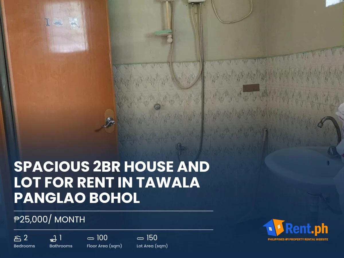 Spacious 2BR House and Lot For Rent in Tawala Panglao Bohol