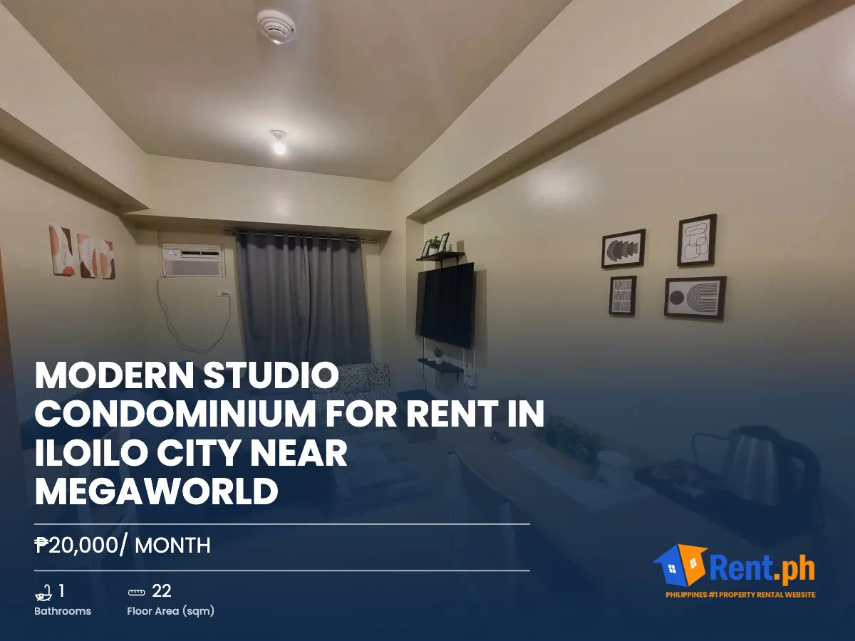 modern-studio-condominium-for-rent-in-iloilo-city-near-megaworld-for-rent