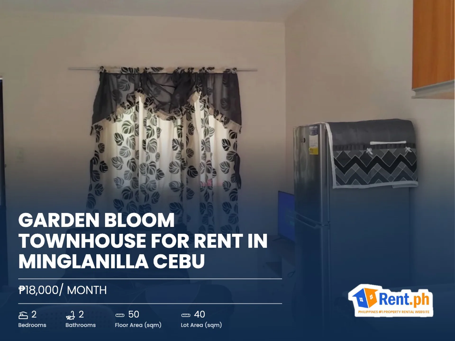 Garden Bloom Townhouse For Rent in Minglanilla Cebu