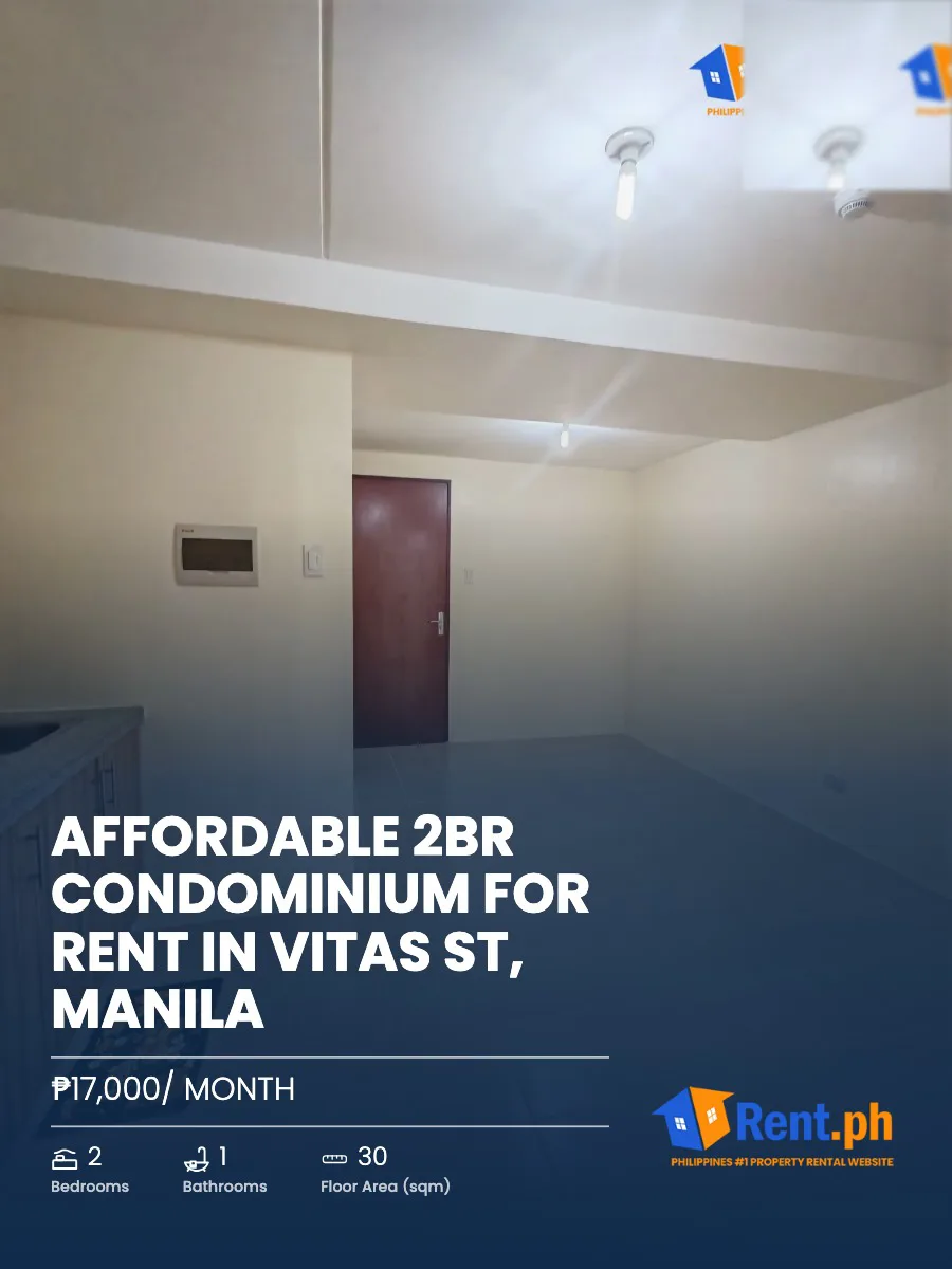 Affordable 2BR Condominium For Rent in Vitas St, Manila - Secondary Image