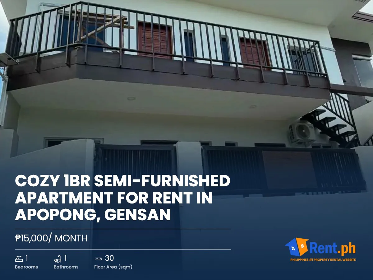 cozy-1br-semi-furnished-apartment-for-rent-in-apopong-gensan-for-rent