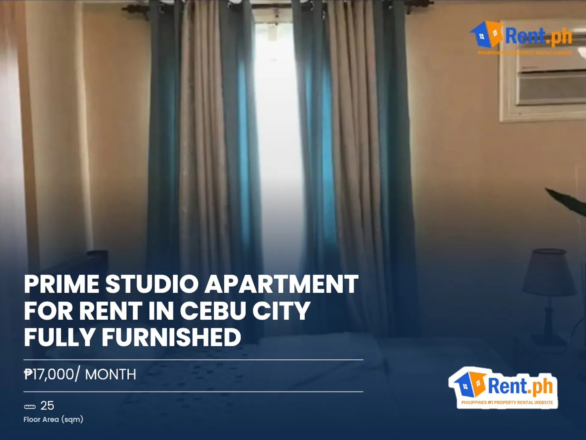 Prime Studio Apartment For Rent in Cebu City Fully Furnished