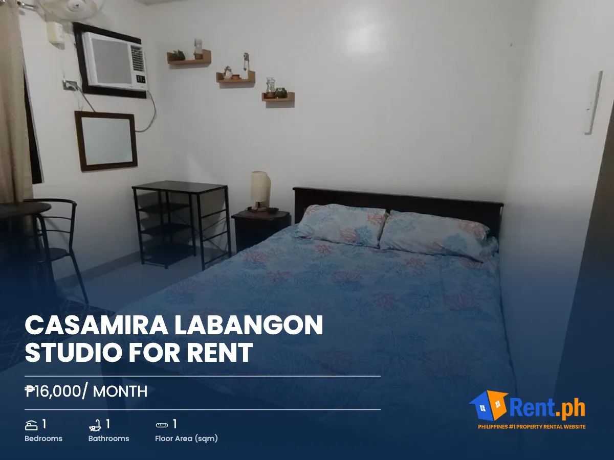 CASAMIRA LABANGON STUDIO FOR RENT