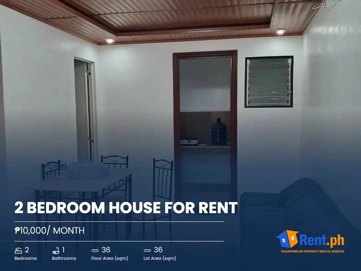 2 Bedroom House for Rent