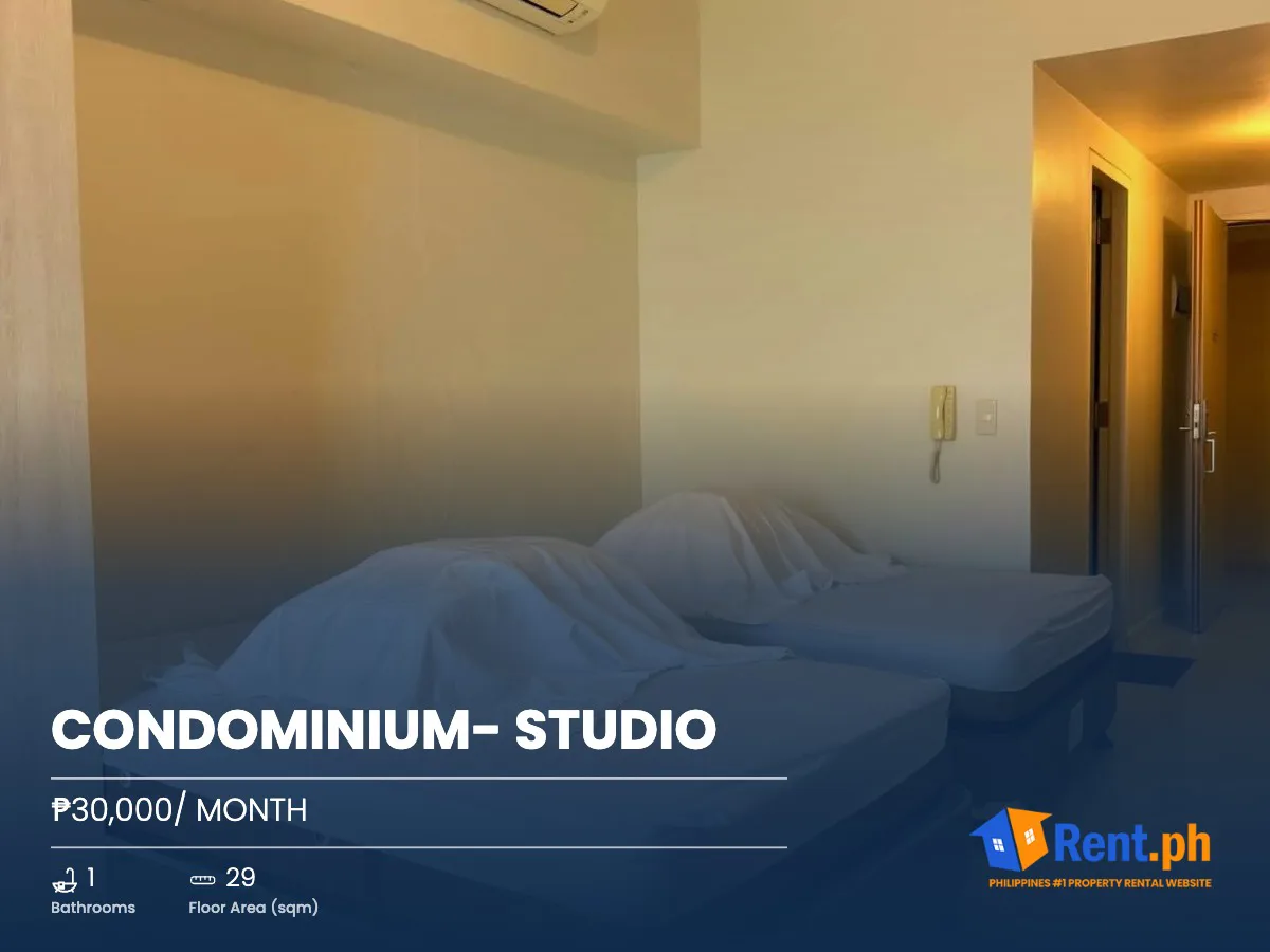 Condominium- studio
