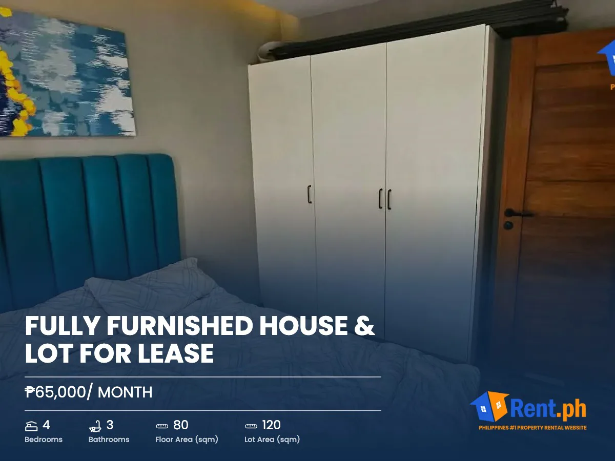 Fully Furnished House & Lot for Lease