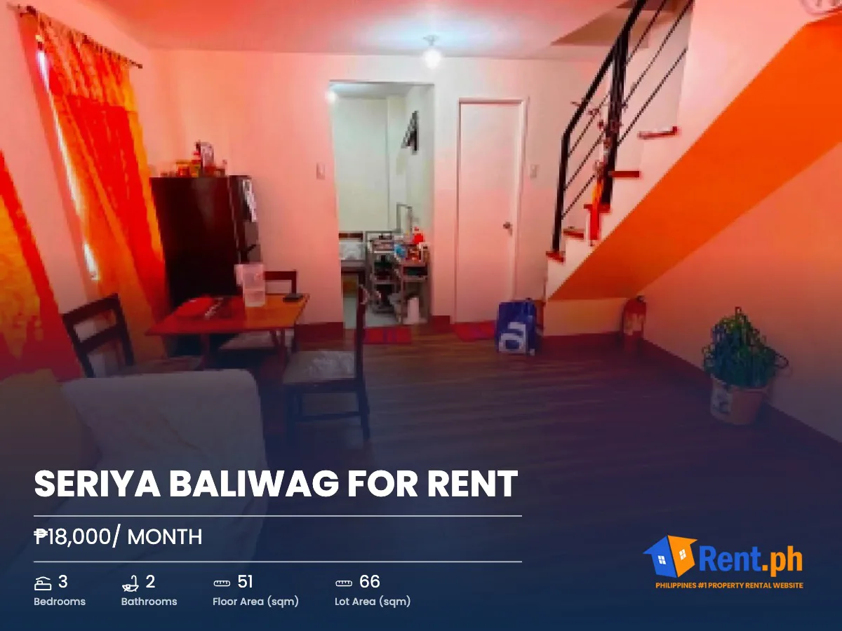 Seriya Baliwag For Rent