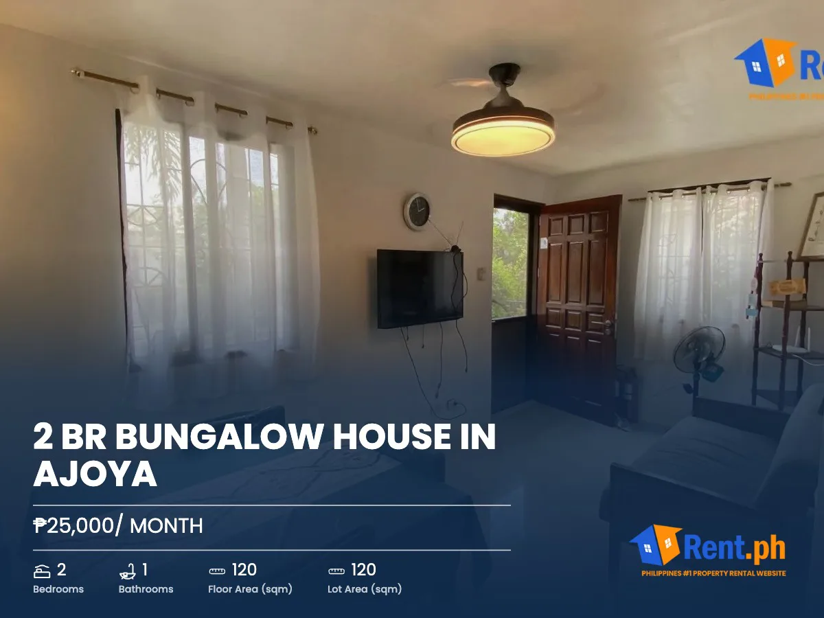 2 BR BUNGALOW HOUSE IN AJOYA