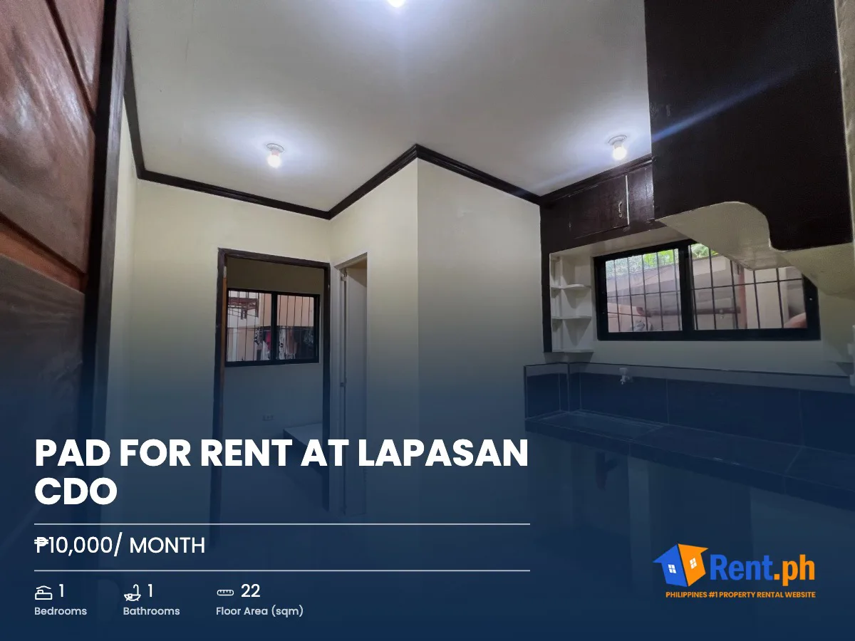 Pad for Rent at Lapasan CDO