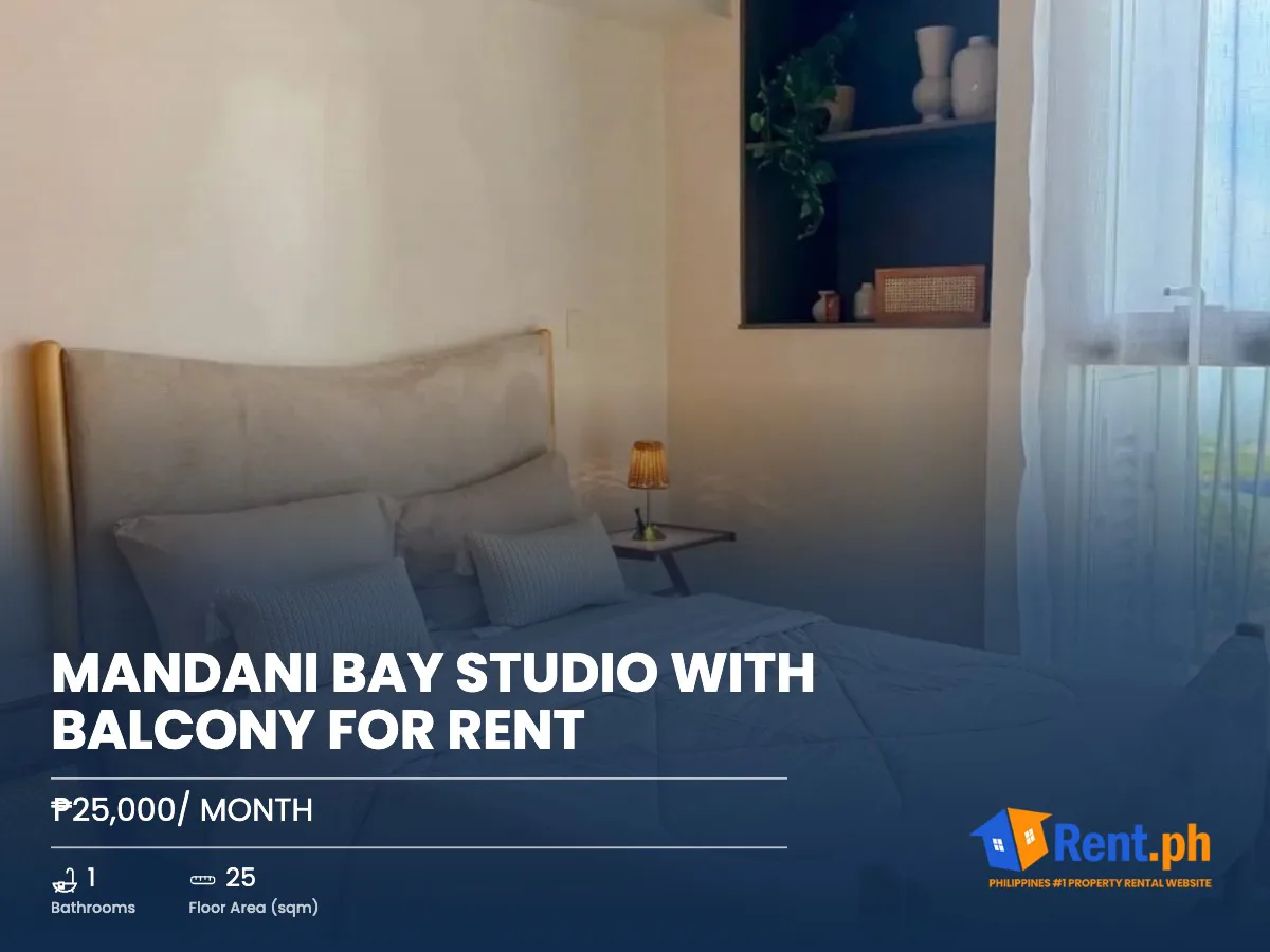 MANDANI BAY STUDIO WITH BALCONY FOR RENT