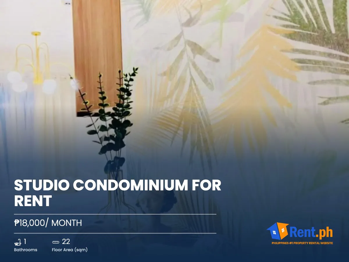 Studio Condominium for Rent