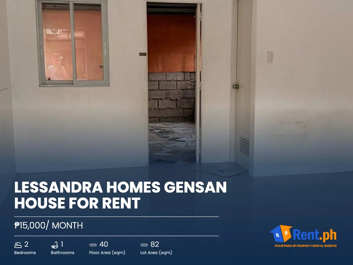 Lessandra Homes Gensan House For Rent