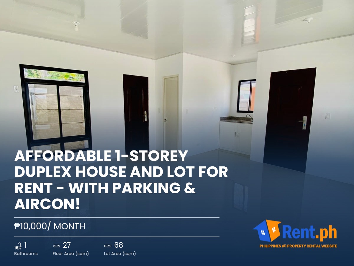 affordable-1-storey-duplex-house-and-lot-for-rent-with-parking-and-aircon-for-rent