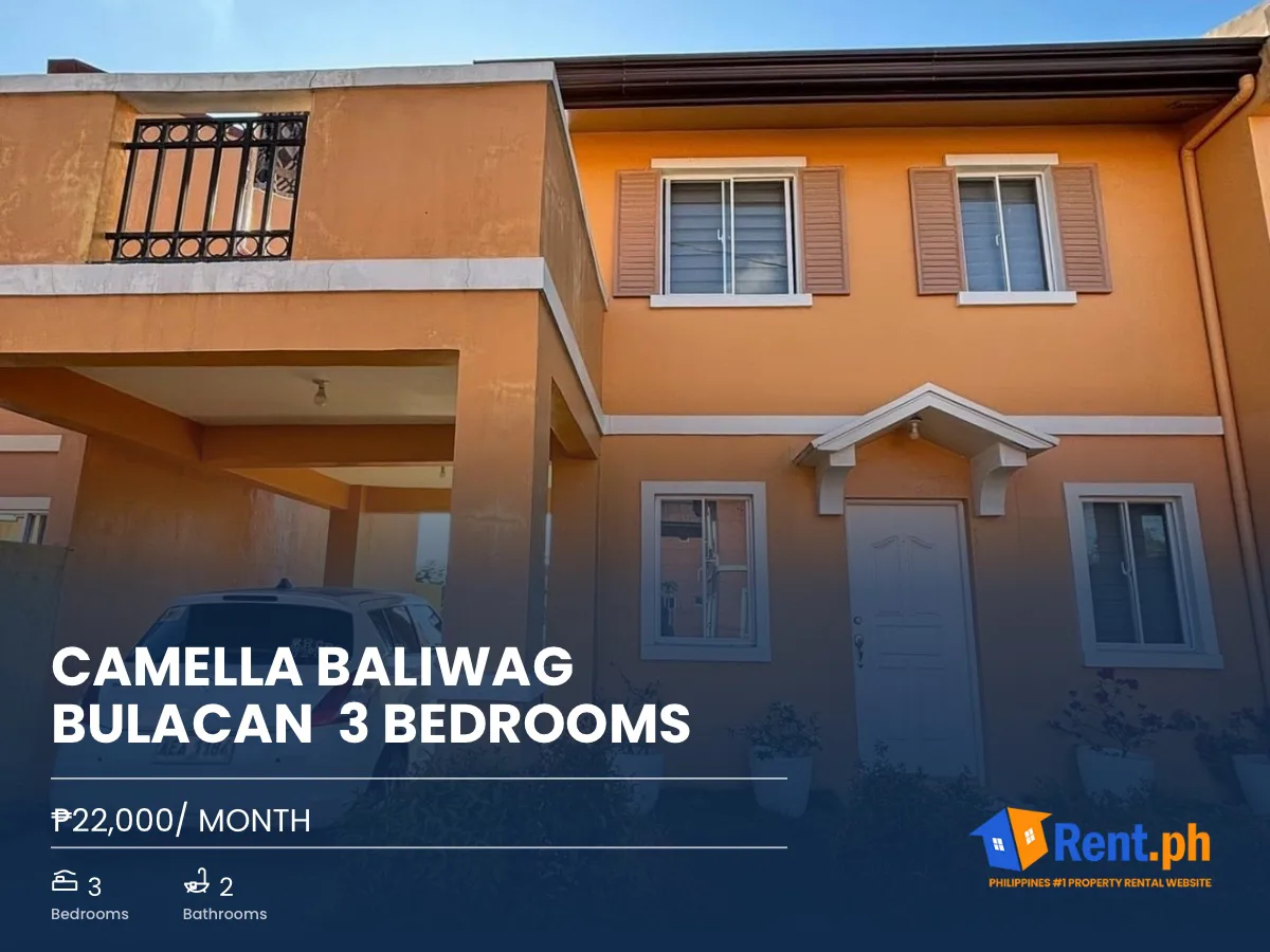 Camella Baliwag Bulacan  3 bedrooms