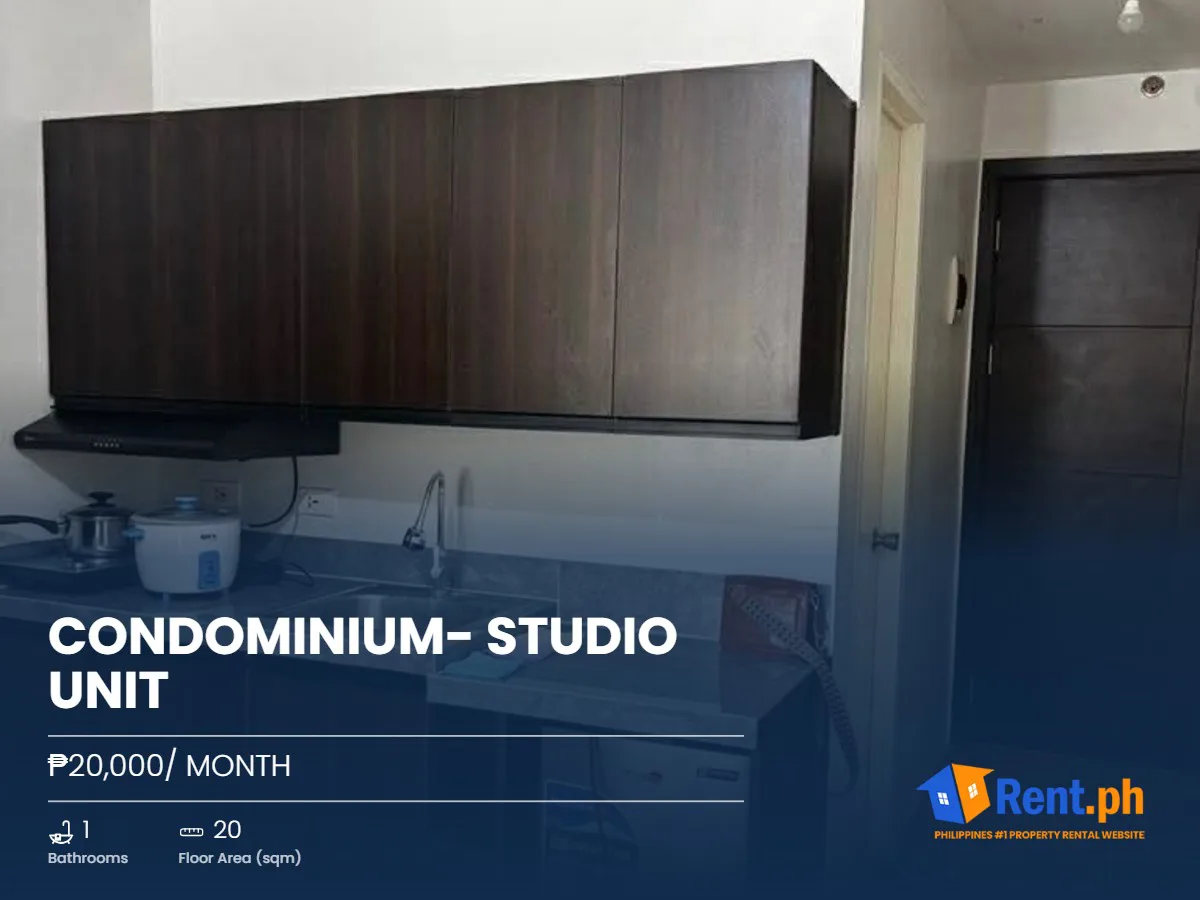 Condominium- Studio Unit