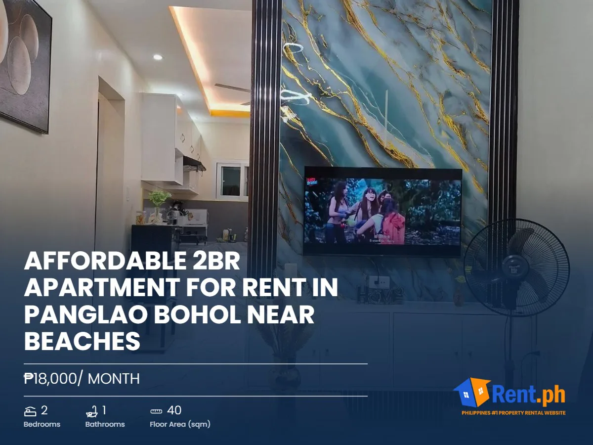 Affordable 2BR Apartment For Rent in Panglao Bohol near Beaches