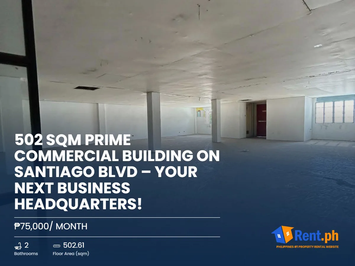 502 SQM Prime Commercial Building on Santiago Blvd – Your Next Business Headquarters!