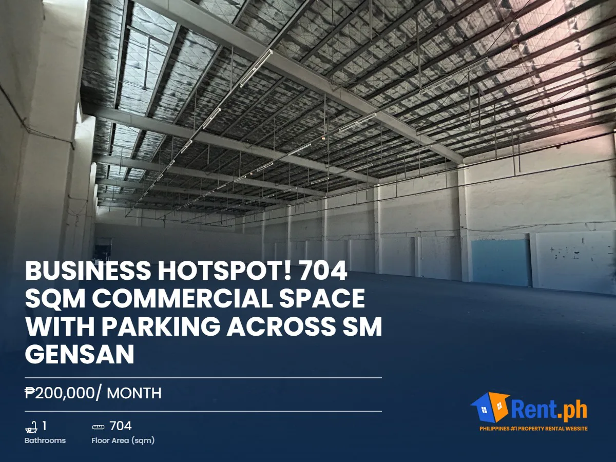 BUSINESS HOTSPOT! 704 SQM COMMERCIAL SPACE WITH PARKING ACROSS SM GENSAN