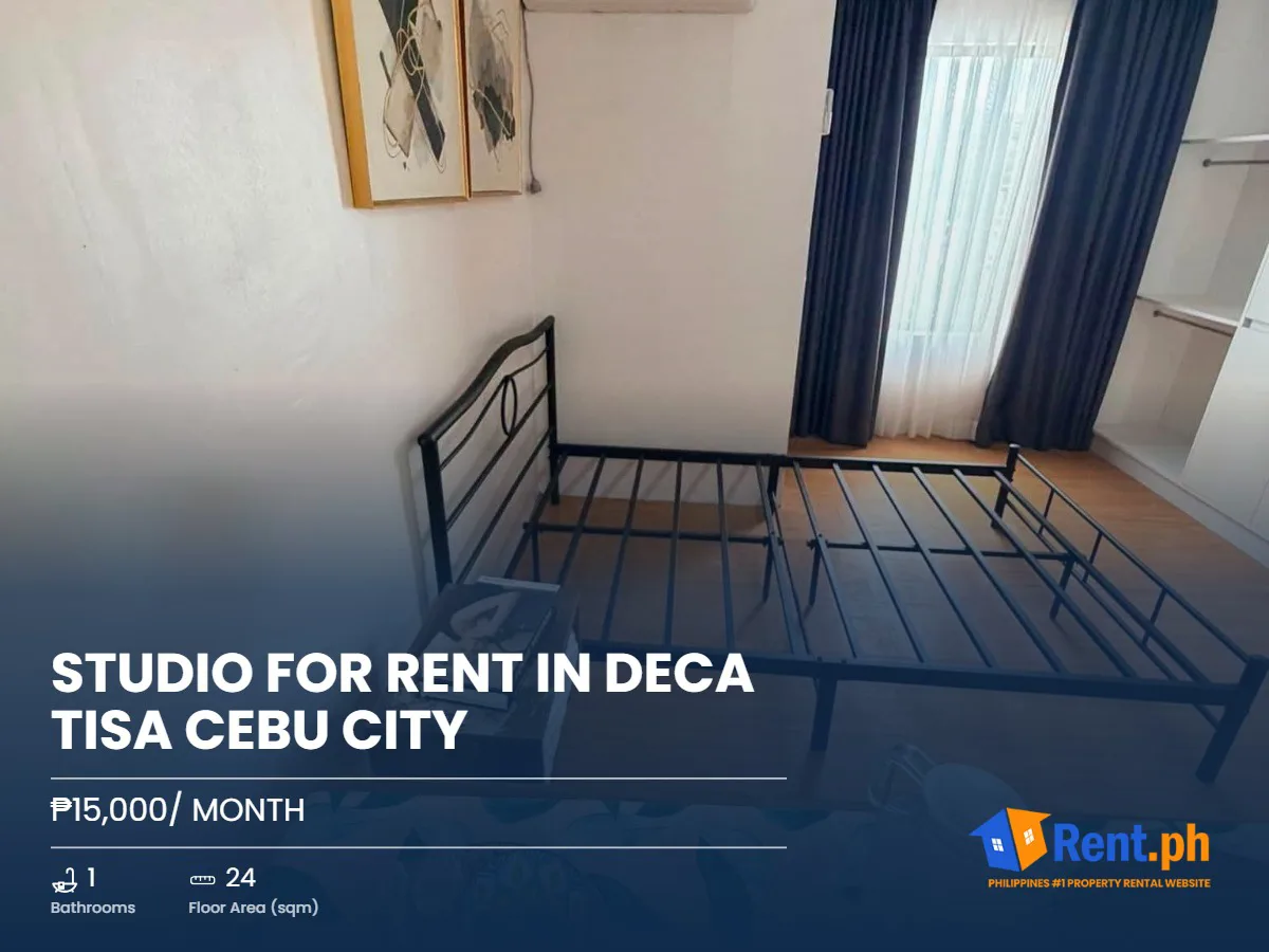 studio for rent in deca tisa cebu city