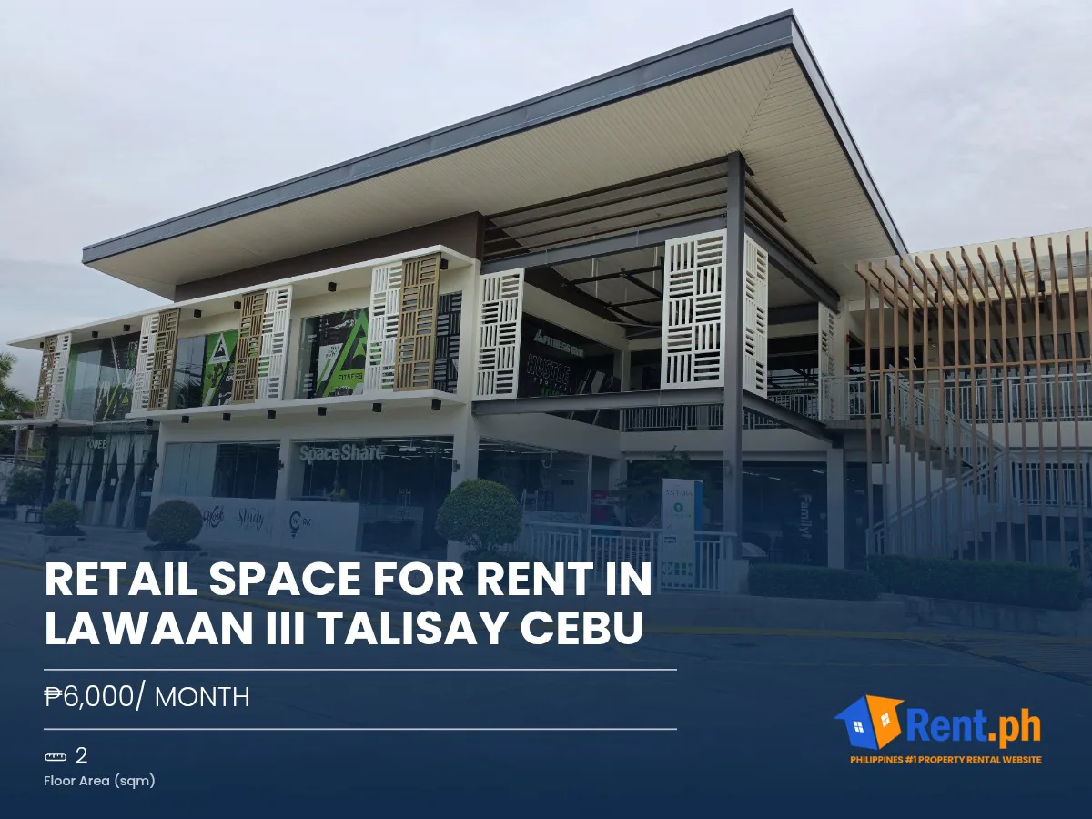 Retail Space For Rent in Lawaan III Talisay Cebu