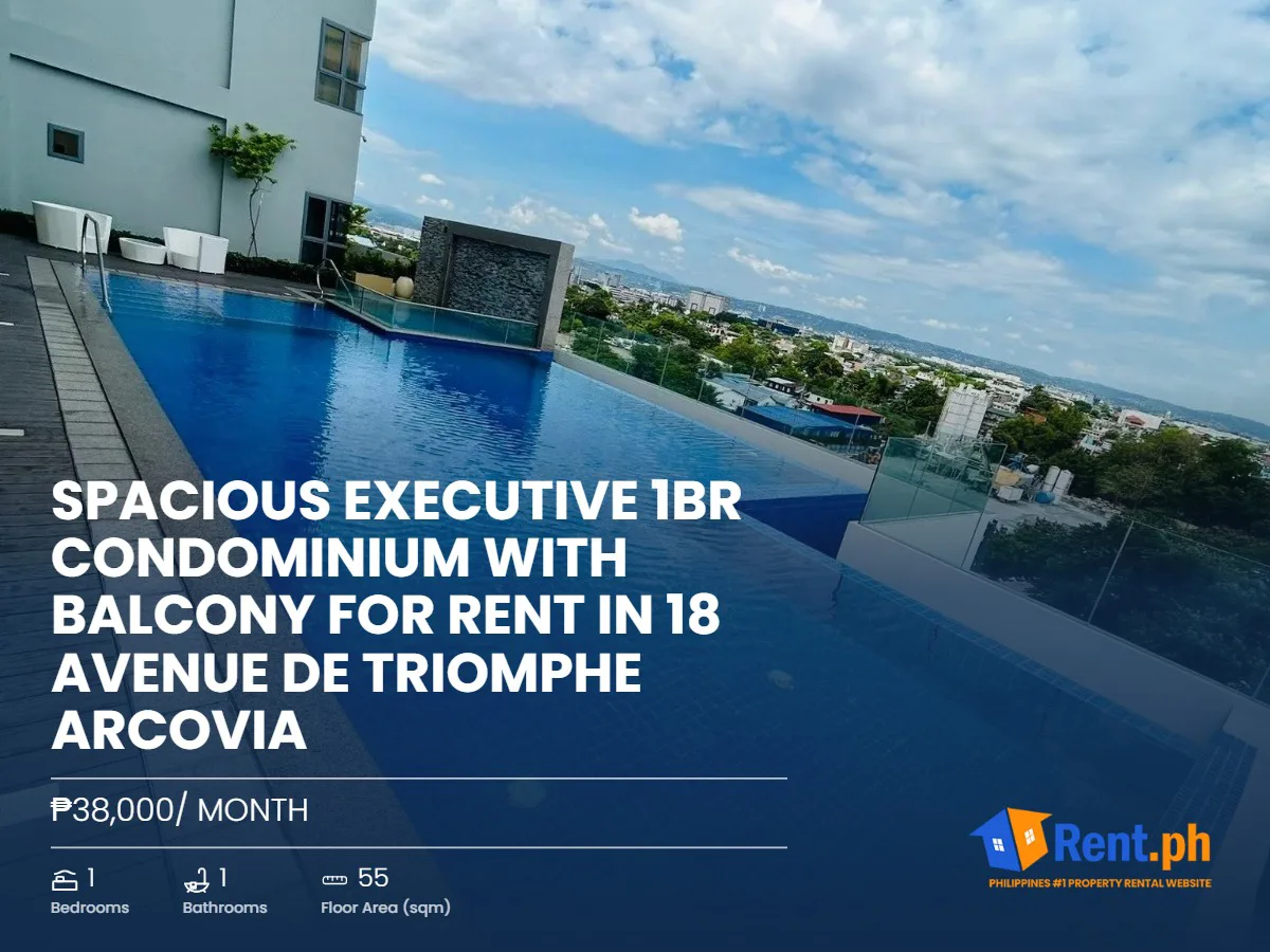 spacious-executive-1br-condominium-with-balcony-for-rent-in-18-avenue-de-triomphe-arcovia-for-rent