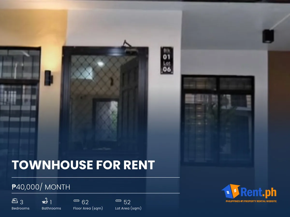 Townhouse For Rent