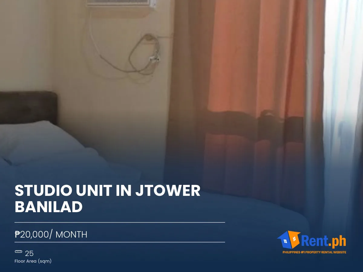 Studio Unit in Jtower Banilad