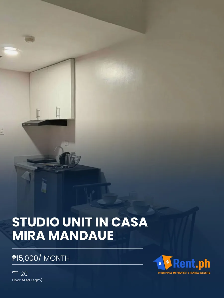 Studio Unit in Casa Mira Mandaue