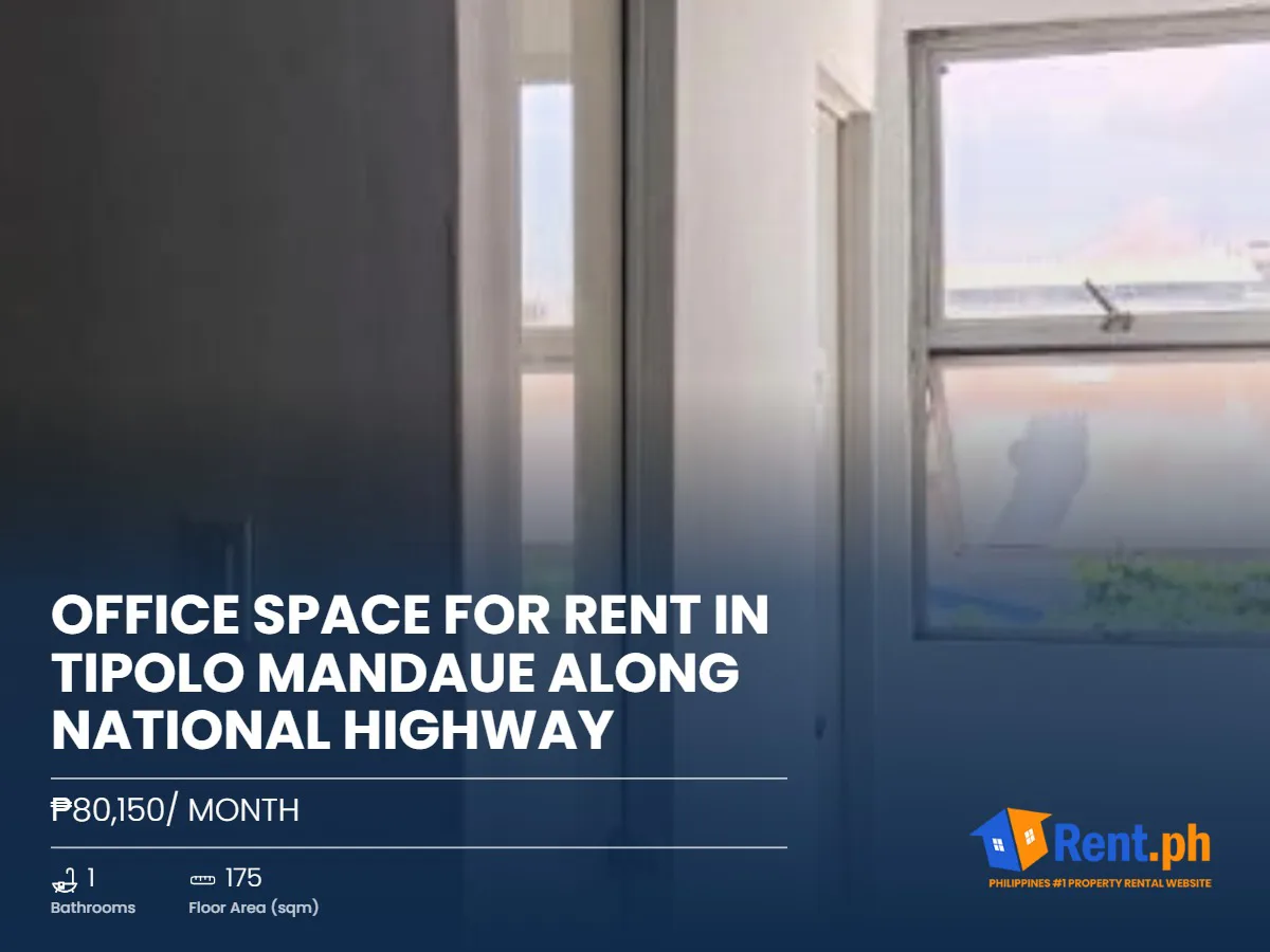 Office Space for rent in Tipolo Mandaue along national Highway