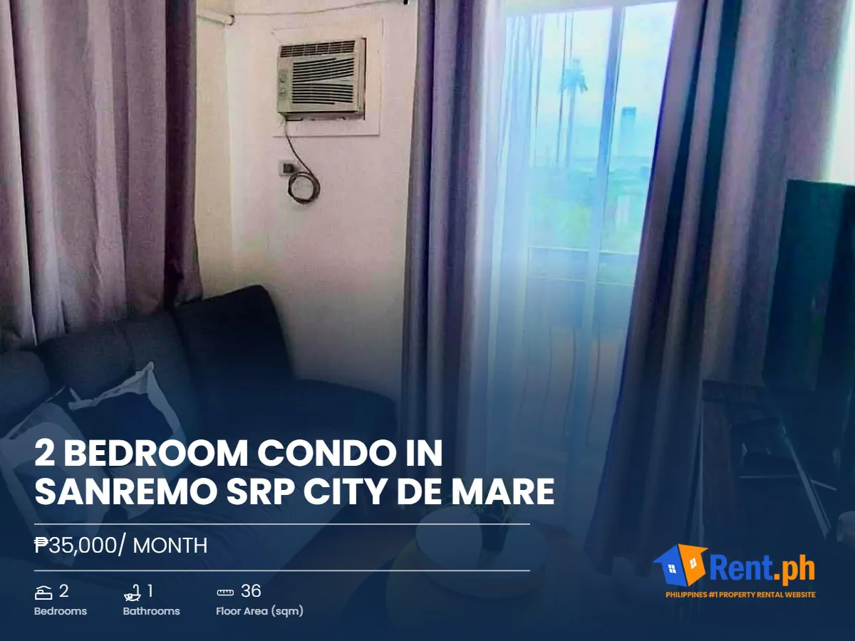 2 Bedroom Condo in Sanremo SRP City De Mare