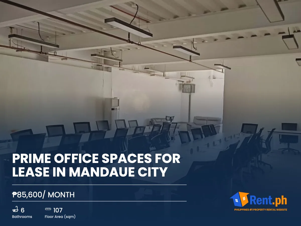 PRIME OFFICE SPACES FOR LEASE IN MANDAUE CITY