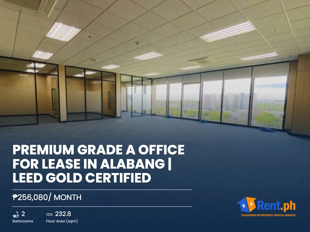 Premium Grade A Office for Lease in Alabang | LEED Gold Certified