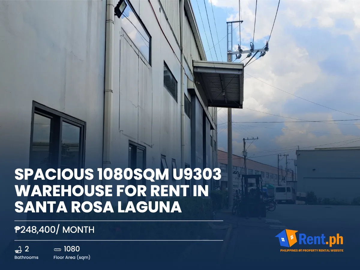 Spacious 1080sqm U9303 Warehouse For Rent in Santa Rosa Laguna - Secondary Image