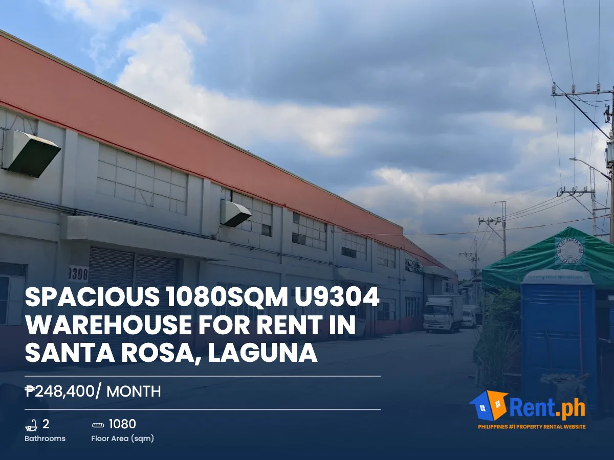Spacious 1080sqm U9304 Warehouse For Rent in Santa Rosa, Laguna - Secondary Image