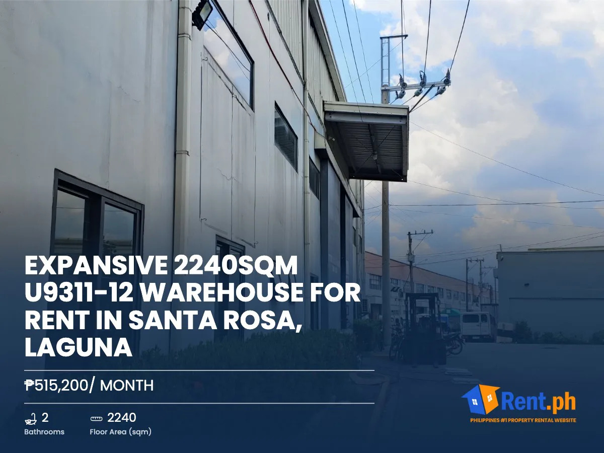 Expansive 2240sqm U9311-12 Warehouse For Rent in Santa Rosa, Laguna - Secondary Image