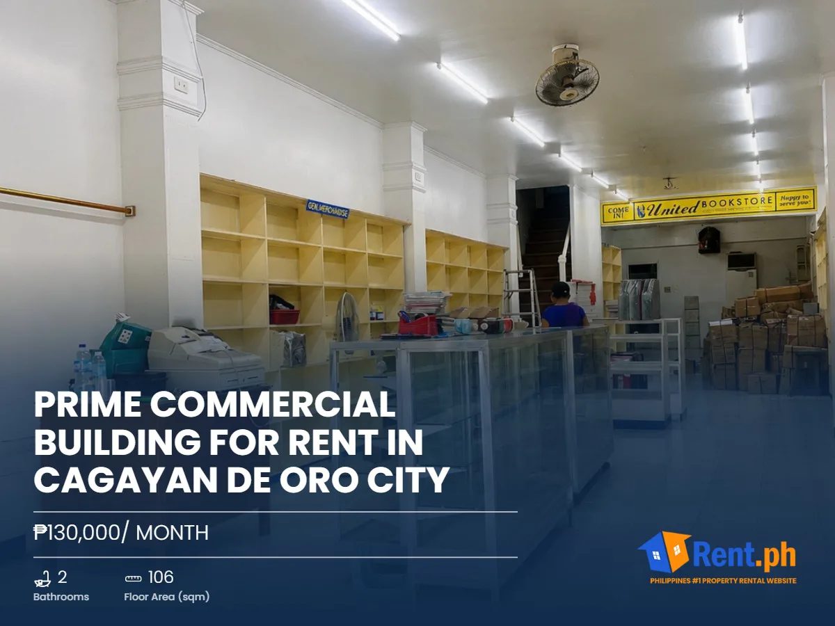 Prime Commercial Building For Rent in Cagayan De Oro City