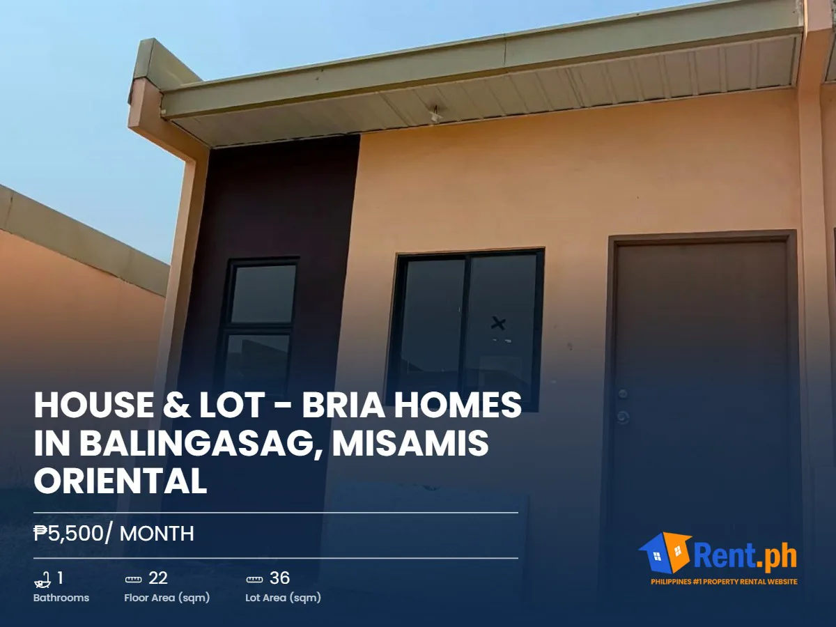 House & Lot - Bria Homes in Balingasag, Misamis Oriental