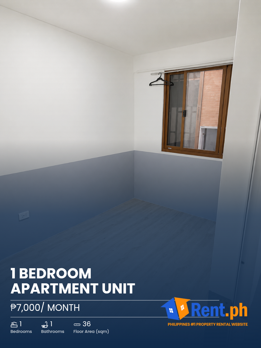 1 bedroom apartment unit