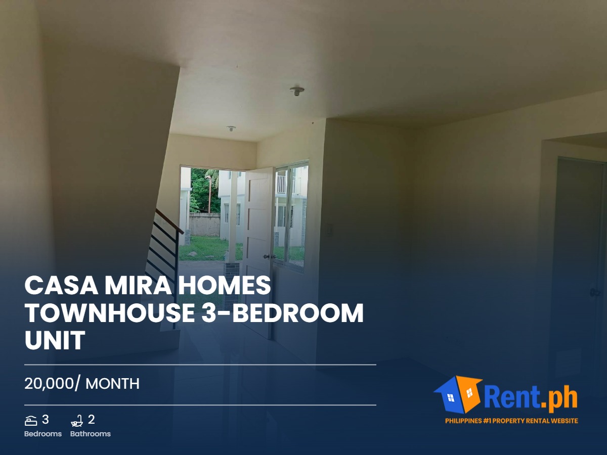 Casa Mira Homes Townhouse 3-bedroom Unit