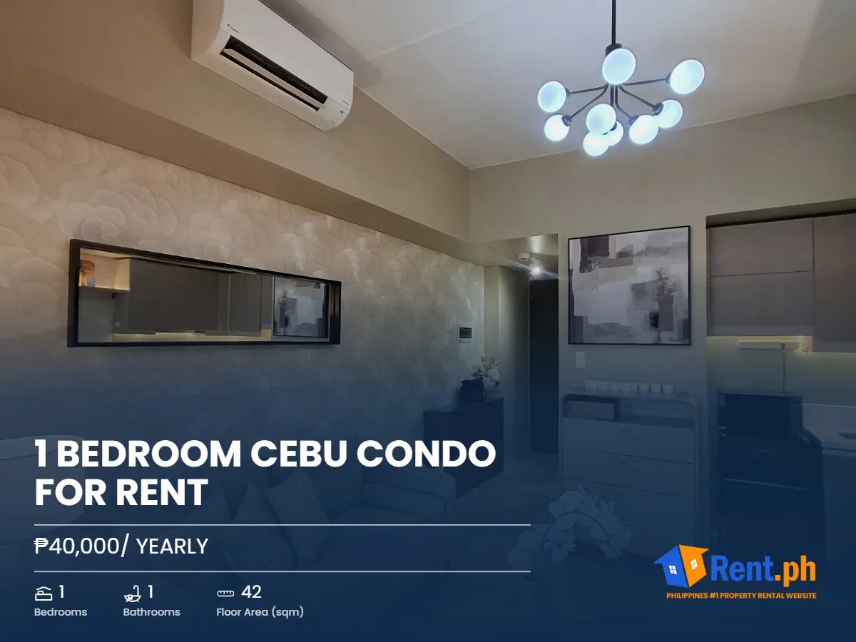 1 Bedroom Cebu Condo For Rent