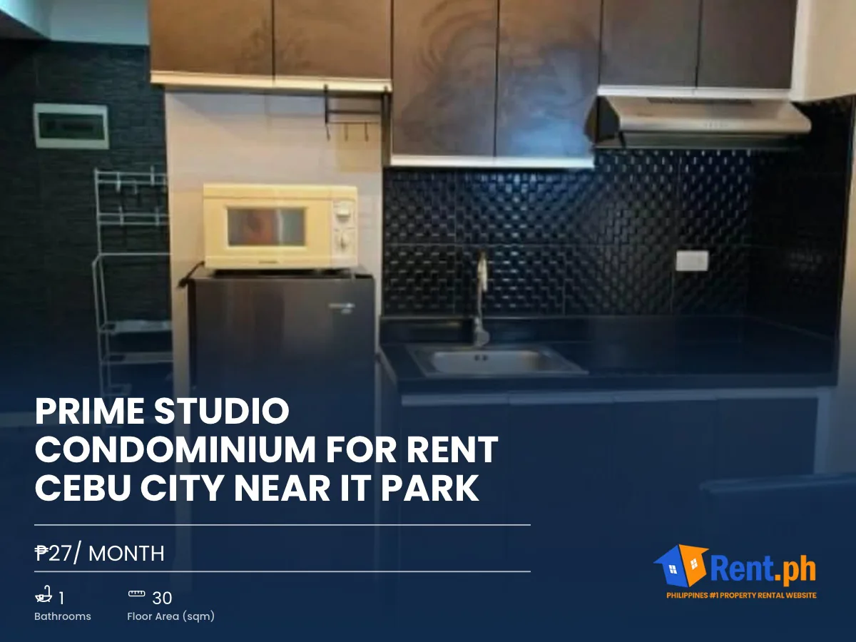 prime-studio-condominium-for-rent-cebu-city-near-it-park-for-rent